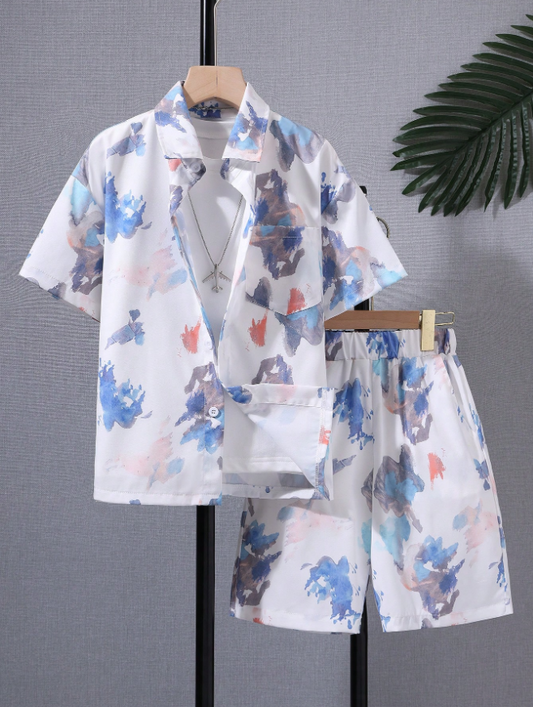 Breezy Shoreline Palm & Cargo Set