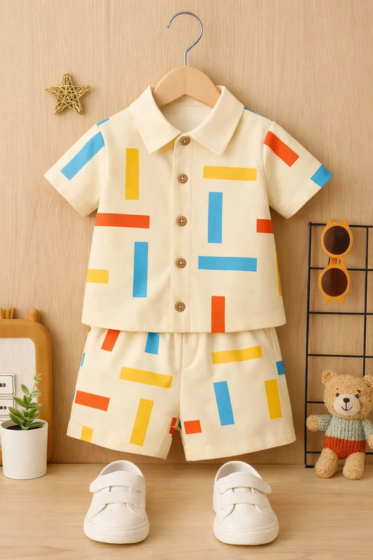 Retro Pop Geometric Set